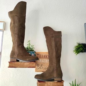 Sbicca Brown Over the Knee Boots